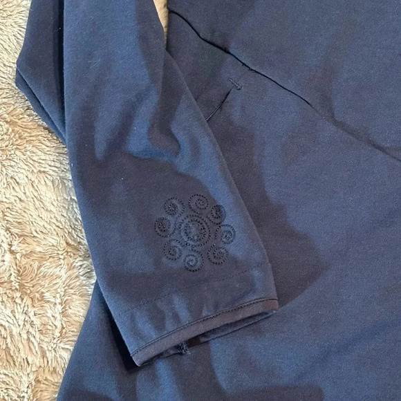 Woolrich Women's Full Zip  Jacket Size Large Petite Blue - Picture 7 of 9